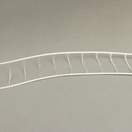 Ladder tape for blinds 16mm DS16H01 white - 400 mb